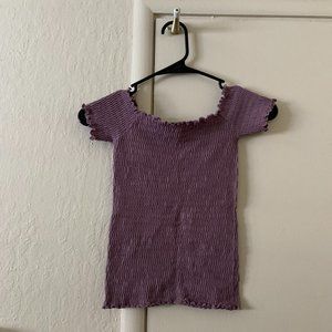 Off-the-shoulder top